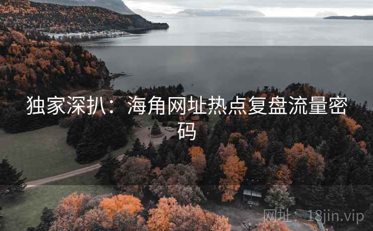 独家深扒：海角网址热点复盘流量密码