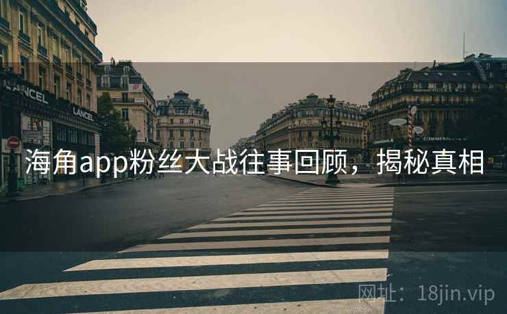 海角app粉丝大战往事回顾，揭秘真相