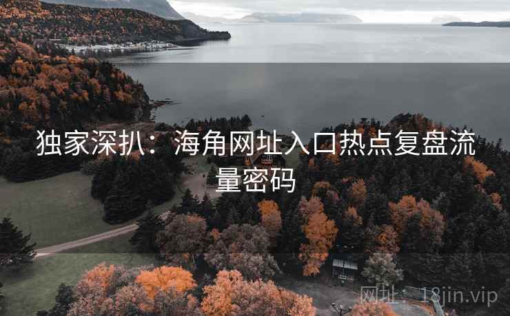 独家深扒:海角网址入口热点复盘流量密码